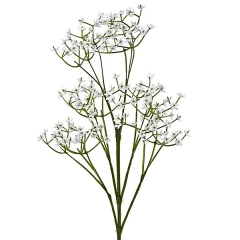 Rama artificial de flores gypsophila en lallimonacom