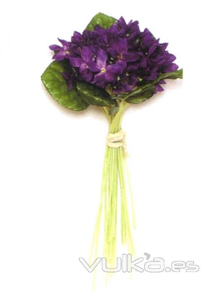 Violetas artificiales de calidad MAZO VIOLETAS ARTIFICIALES oasisdecor.com