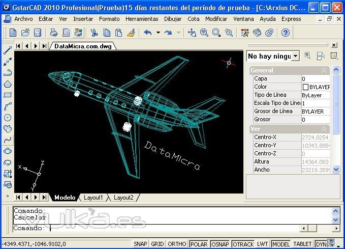 GstarCAD 2010  CAD 2 /3D  mejor que  AutoCAD. Licencia 300 euros!