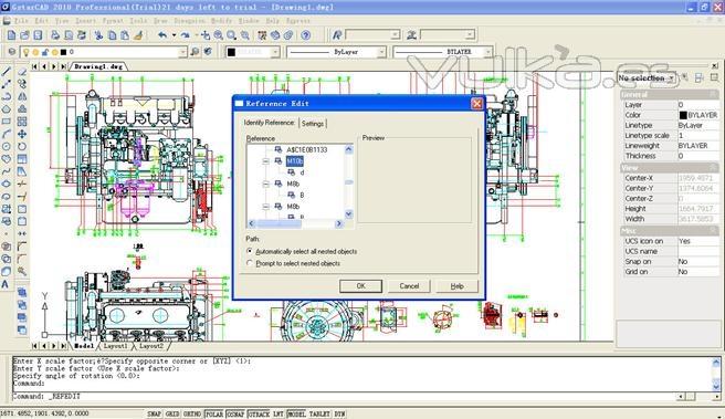 Plano en GstarCAD