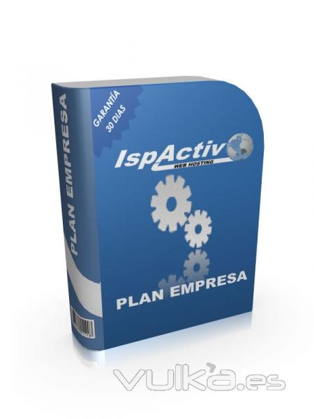 Alojamiento web. Plan Empresa con trafico ilimitado 5 dominios, BBDD SQL 2008, y mucho ms... 