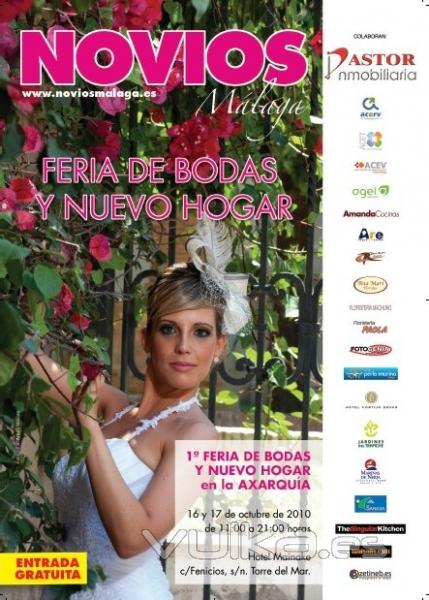 cartel de la feria de novios malaga 16 y 17 de octubre