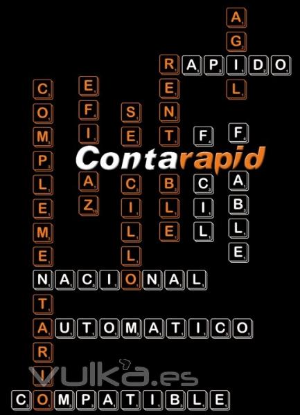 Contarapid es un generador automático de asientos contables compatible con su programa contable