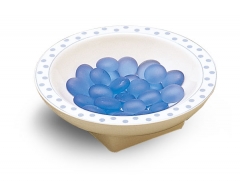 Piedras de cristal decorativas azules