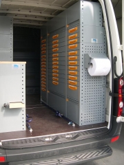 Equipamiento de furgoneta