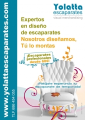 Expertos en diseno de escaparates nosotros disenamos y tu lo montas