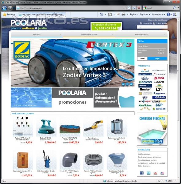 Tienda Piscinas Online - http://www.poolaria.com