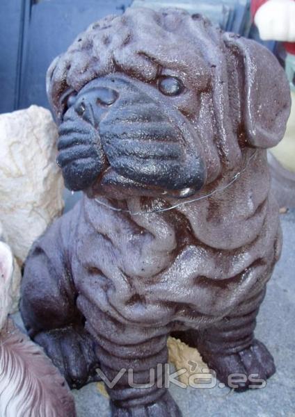 PERRO SHAR-PEI REF-V102  40CM ALTURA    35 KG