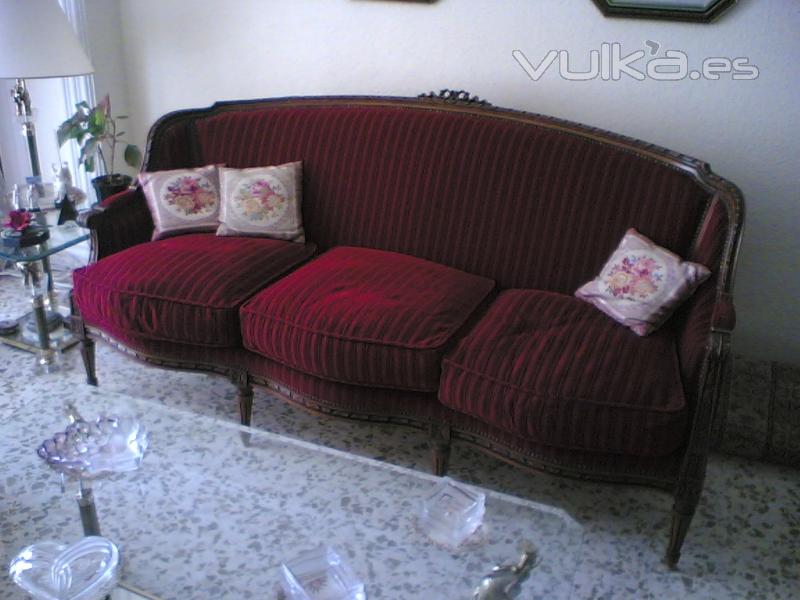 Sofa Clasico Luis XV