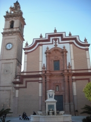 Iglesia de la Asuncin de Foios, Valencia.Actuamos el 1 del 10 de 2010