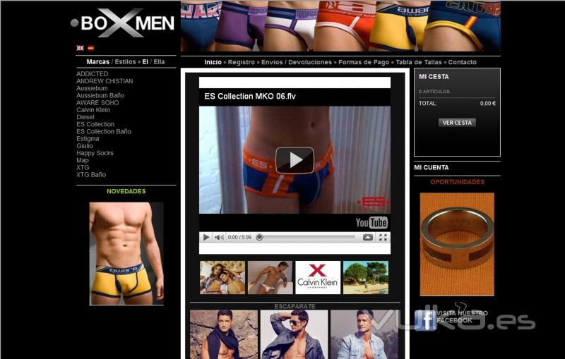 www.boxmen.es tienda on-line