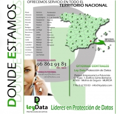 Foto 136 empresas de servicios en Murcia - Ley Data Lopd Proteccion de Datos