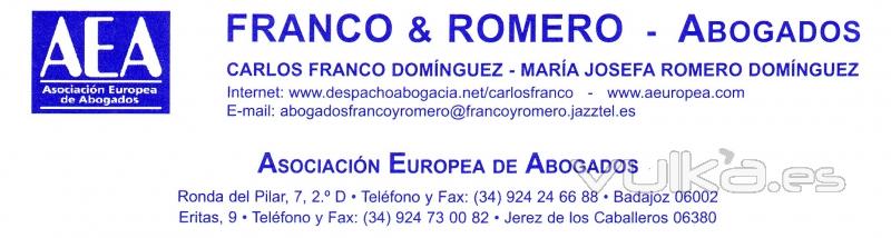 FRANCO&ROMERO ABOGADOS