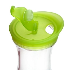 Jarra botella de agua 1 litro verde detalle en lallimonacom