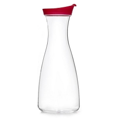 Jarra botella de agua 1 litro rojo en lallimonacom