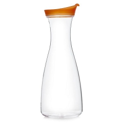 Jarra botella de agua 1 litro naranja en lallimona.com