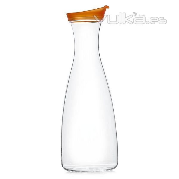 Jarra botella de agua 1,5 litros naranja