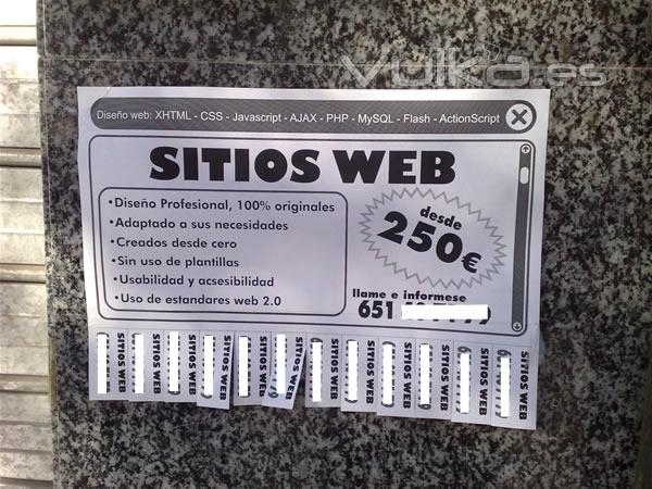 sitios web