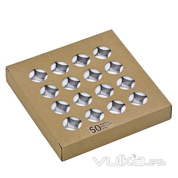 Velas parafina caja de 50 unid. en lallimona.com