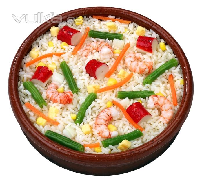 Arroz tres delicias