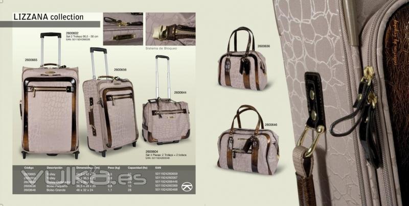 Coleccin Lizzana - maletas y bolsos