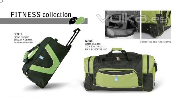 Coleccin Fitness - bolsos deportivos con ruedas