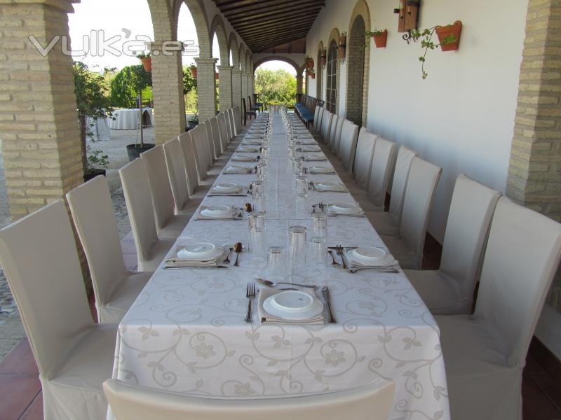 Mesa niños banquete bodas