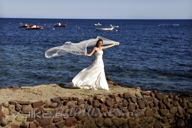 Bodas en el Parque Natural de Cabo de Gata, Isleta del Moro