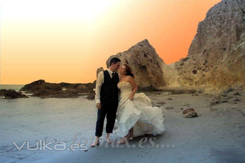 Bodas en el Parque Natural de Cabo de Gata, Arrecife de las Sirenas