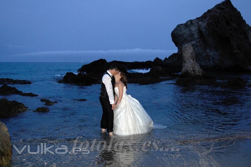 Bodas en el Parque Natural de Cabo de Gata, Arrecife de las Sirenas