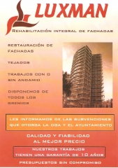 Luxman rehabilitacion integral de fachadas