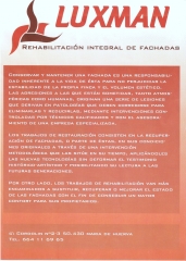 Luxman Rehabilitación Integral De Fachadas
