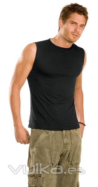 Sertext Camiseta Entallada Sin Mangas Hombre Hanes