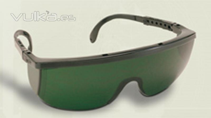 Modelo PULSAFE SANTA CRUZ con lente verde para soldadura y con tratamiento antiabrasión