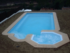 Piscina Modelo Ibiza con Spa