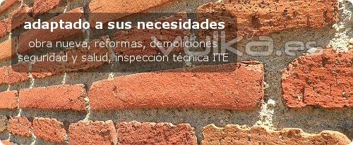 adaptado a sus necesidades. obra nueva, reformas, demoliciones, seguridad y salud, INSPECCIÓN ITE