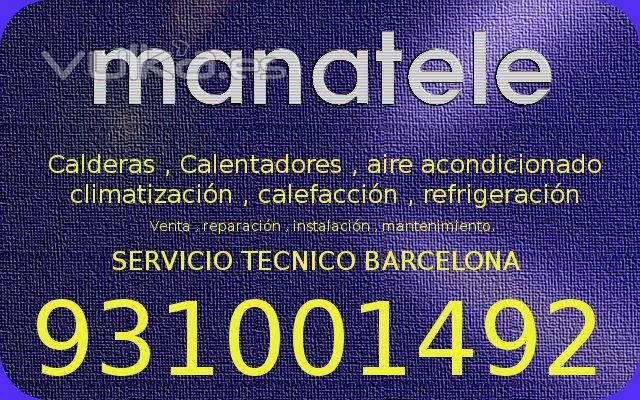 Calentadores,calderas,aire acondicionado,servicio tecnico,Barcelona