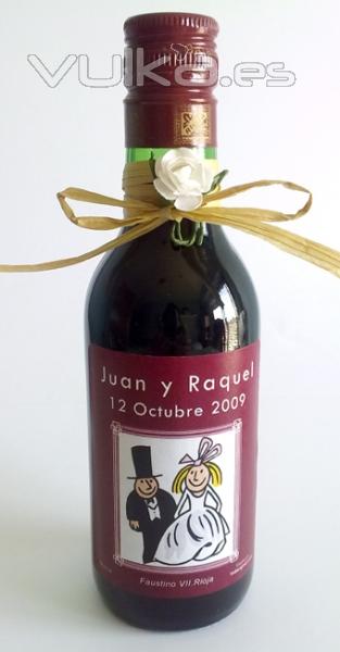 BOTELLITAS PARA BODAS PERSONALIZAS