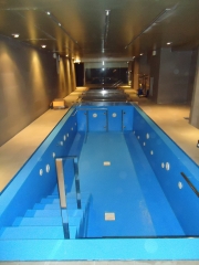 Impermeabilizacin con poliurea alc 200 piscina 1 equipo fc barcelona