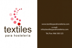 Textiles para hosteleria