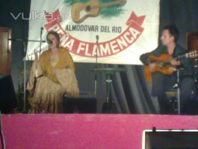 rocio marquez en la caseta municipal de almodovar sonido   PH SOUNDS