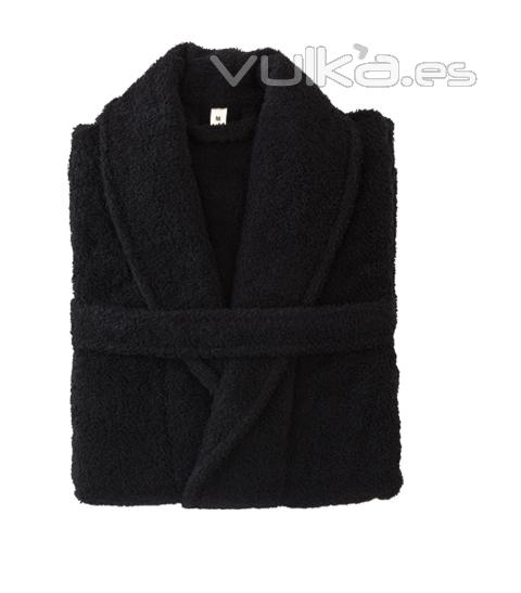 Bathrobe Black / Albornoz Negro