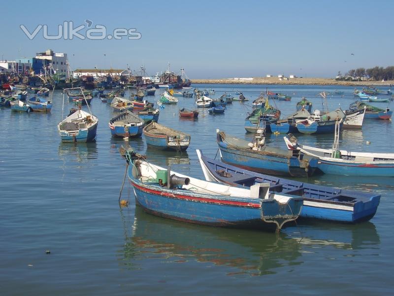 Puerto pesquero en Larache