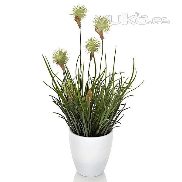 Planta artificial flor syngonanthus en La Llimona home