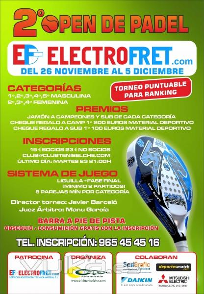 Torneo padel Club Tenis Elche