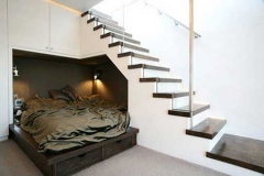 Ideas para aprovechar el espacio bajo las escaleras