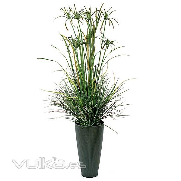 Planta artificial cyperus natural en La Llimona home