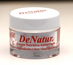 Crema Nutritiva antiarrugas denatur sin perfumesin parabenos