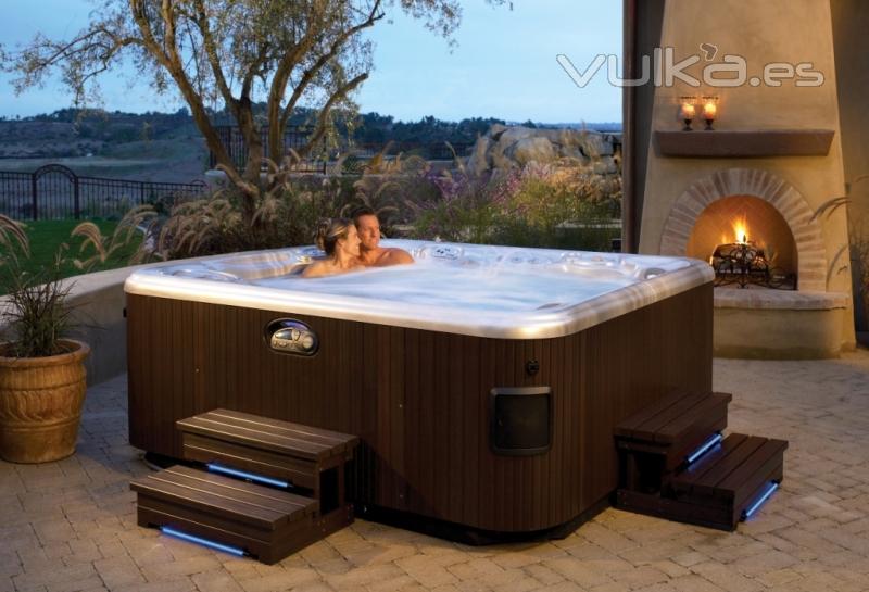 Spas Hot Spring - modelo Summit. La gama mas exclusiva con muchas extras.