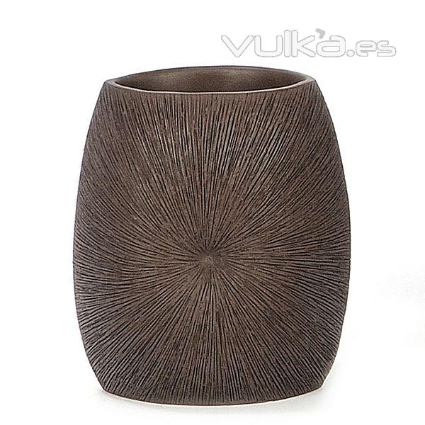 Hogar bao coral marron vaso en lallimona.com